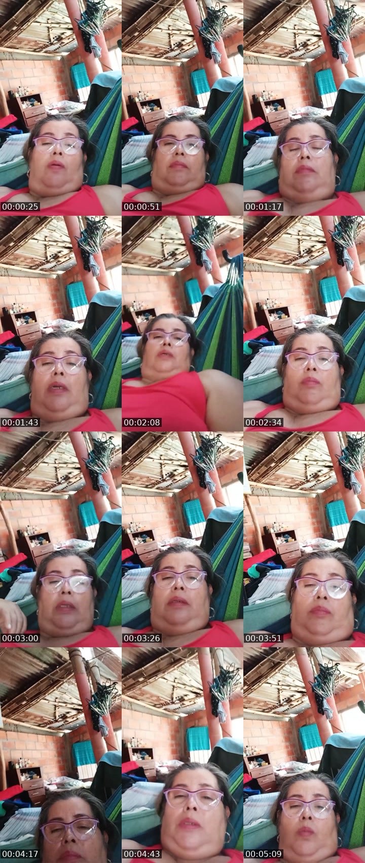 Contact-sheet preview of Estrellita's Liveme recording