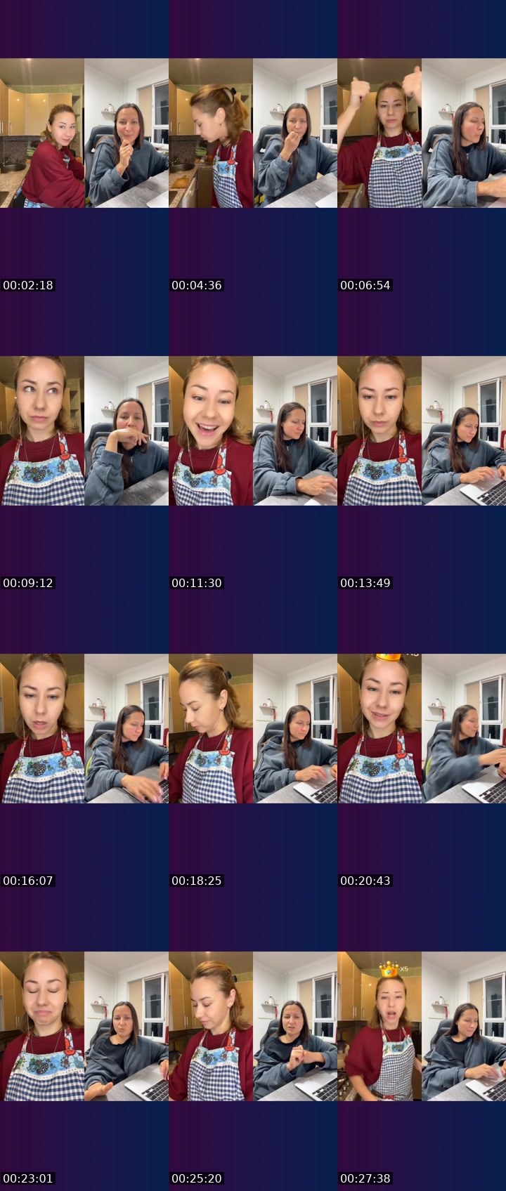 Contact-sheet preview of MU$E💎℄'s Liveme recording