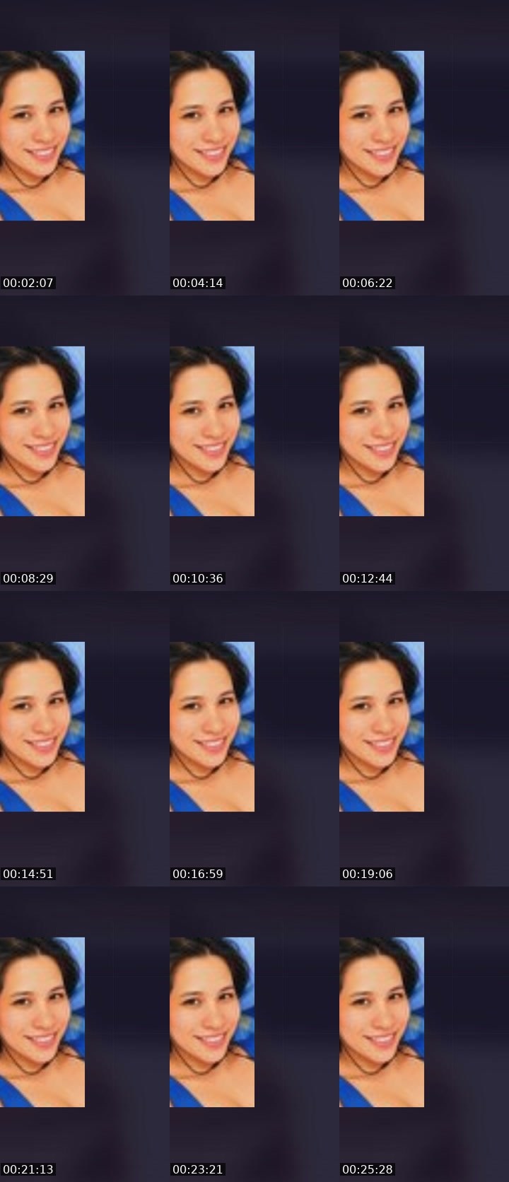 Contact-sheet preview of sky 28's Liveme recording