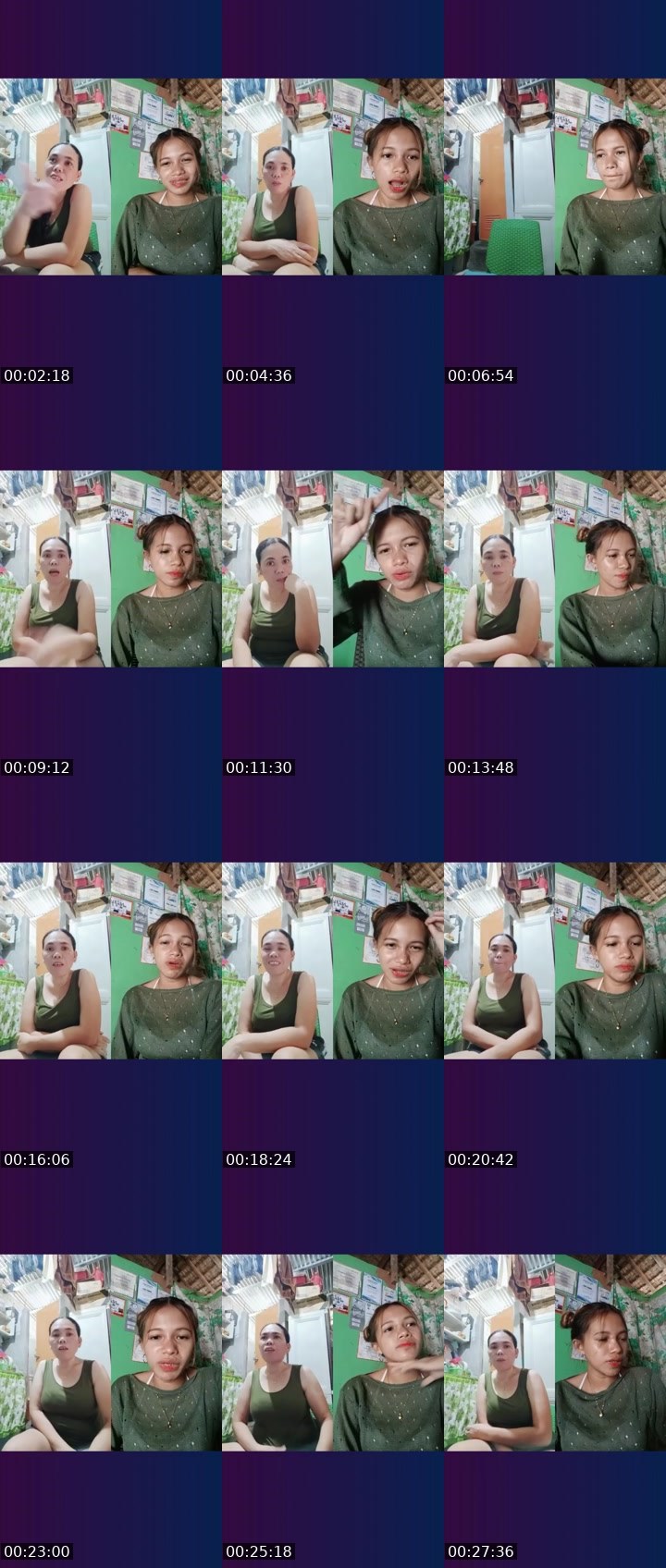 Contact-sheet preview of April-May🍓's Liveme recording