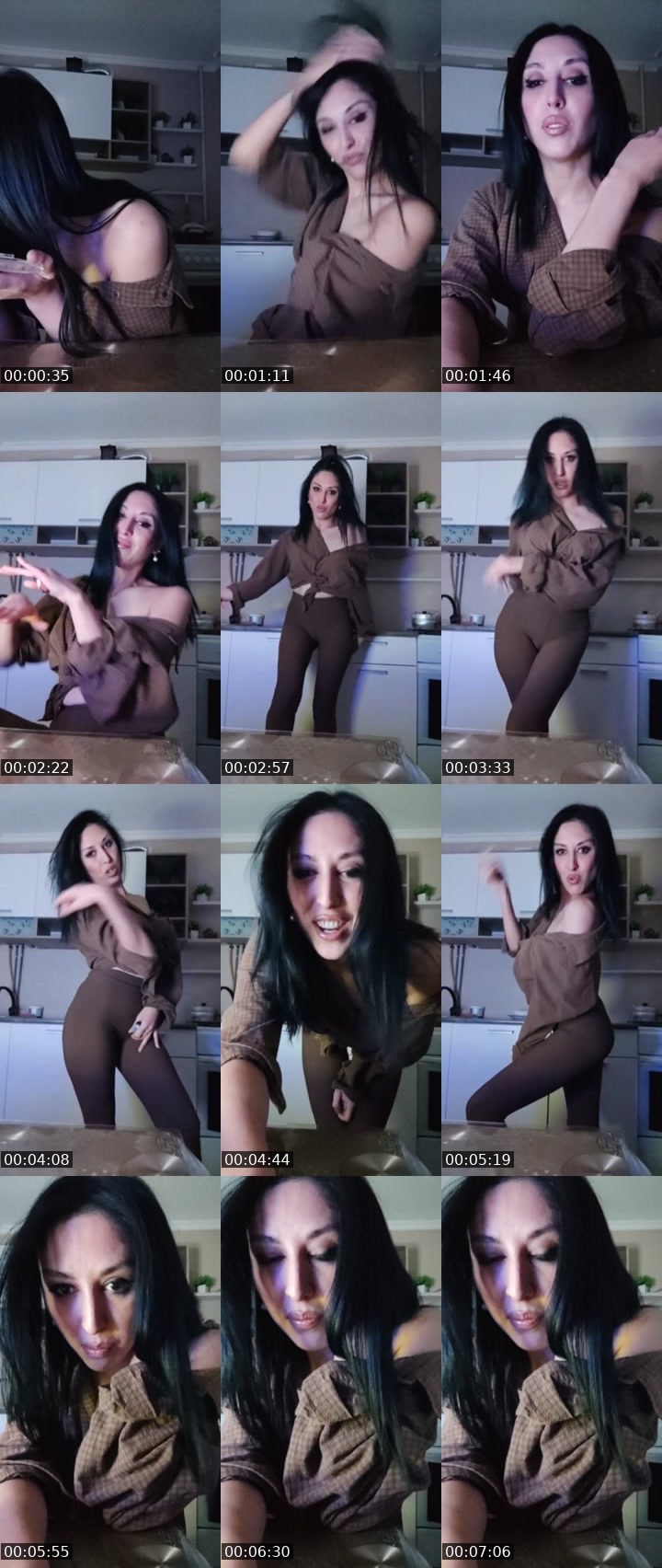 Contact-sheet preview of vredina 3207's Liveme recording