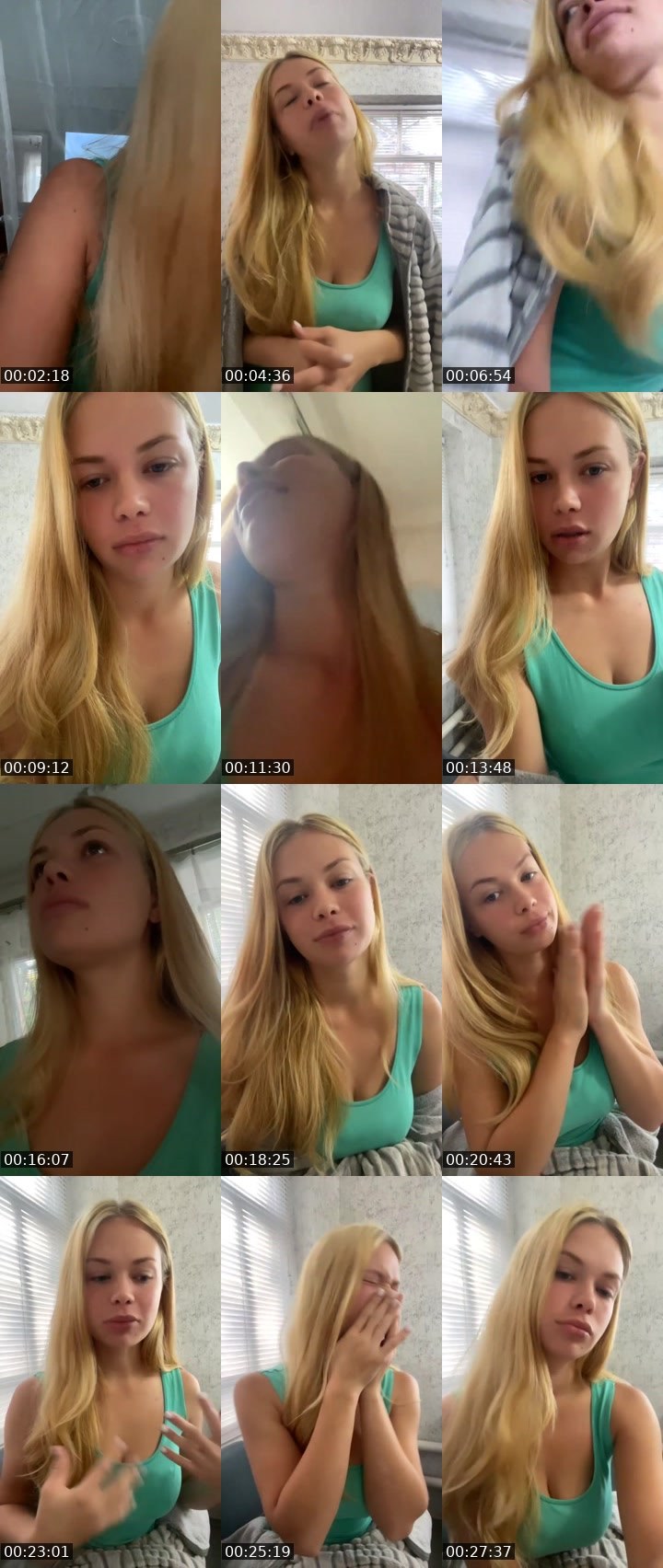 Contact-sheet preview of 𝐎𝐥𝐲𝐚_👑's Liveme recording
