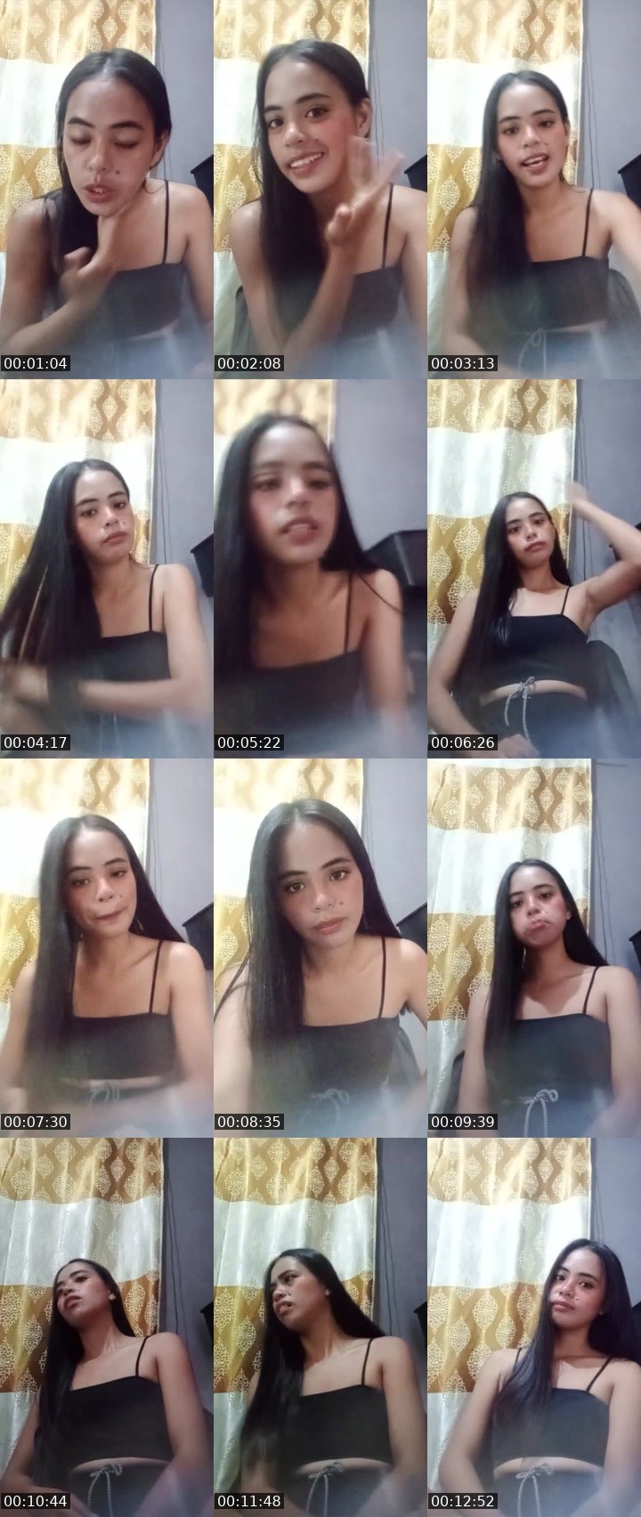Contact-sheet preview of 🍃👸yuna🌼's Liveme recording