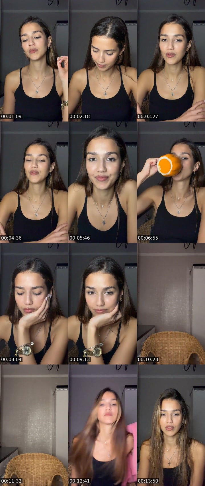 Contact-sheet preview of 👑TATI👑's Liveme recording