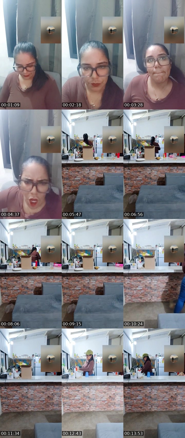 Contact-sheet preview of 🪷♦️Arena26🛡's Liveme recording