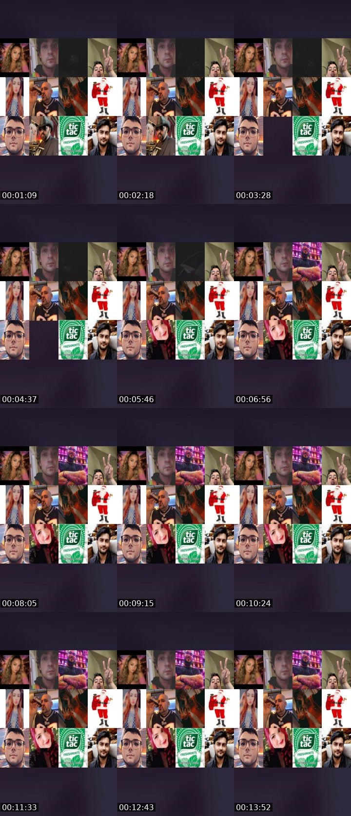 Contact-sheet preview of ⋆✰🥥𝐂Ꭷ𝐂Ꭷ🥥✰⋆'s Liveme recording
