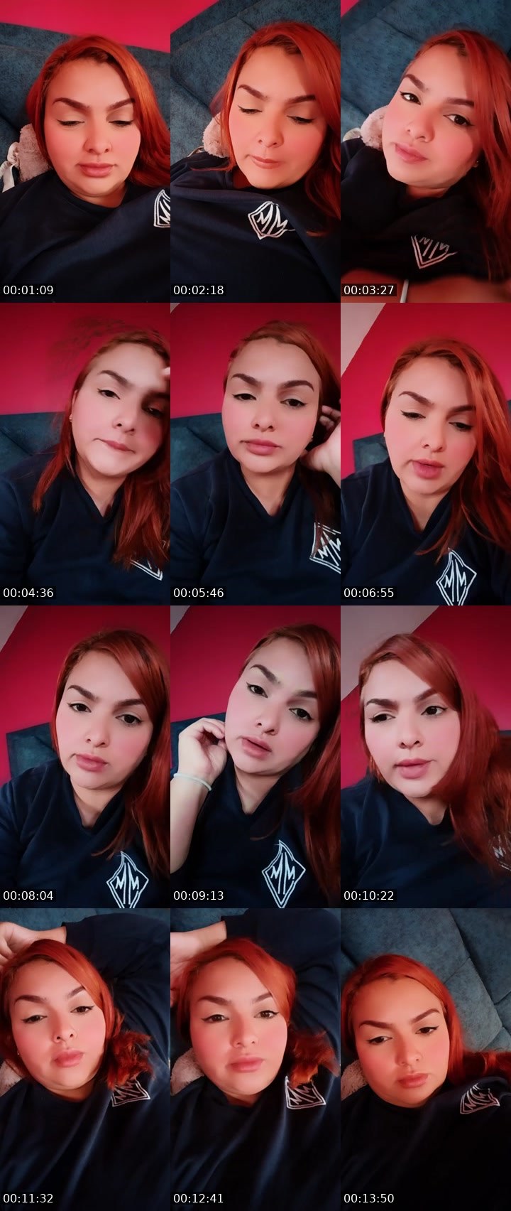 Contact-sheet preview of 🌐La Cereza 🍒's Liveme recording