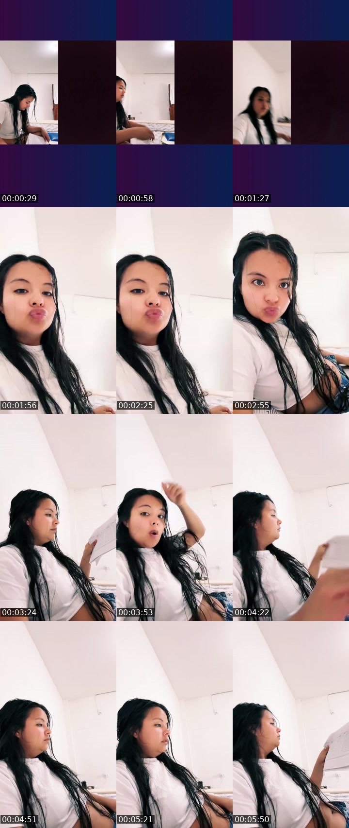 Contact-sheet preview of 🌐 Alejandra 🌐's Liveme recording