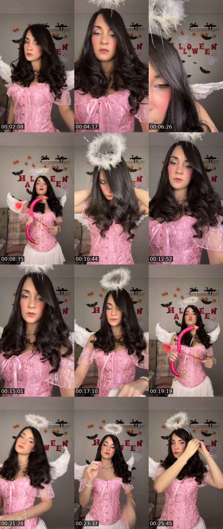 Contact-sheet preview of 🫧🐆Mandy 🧸✨'s Liveme recording