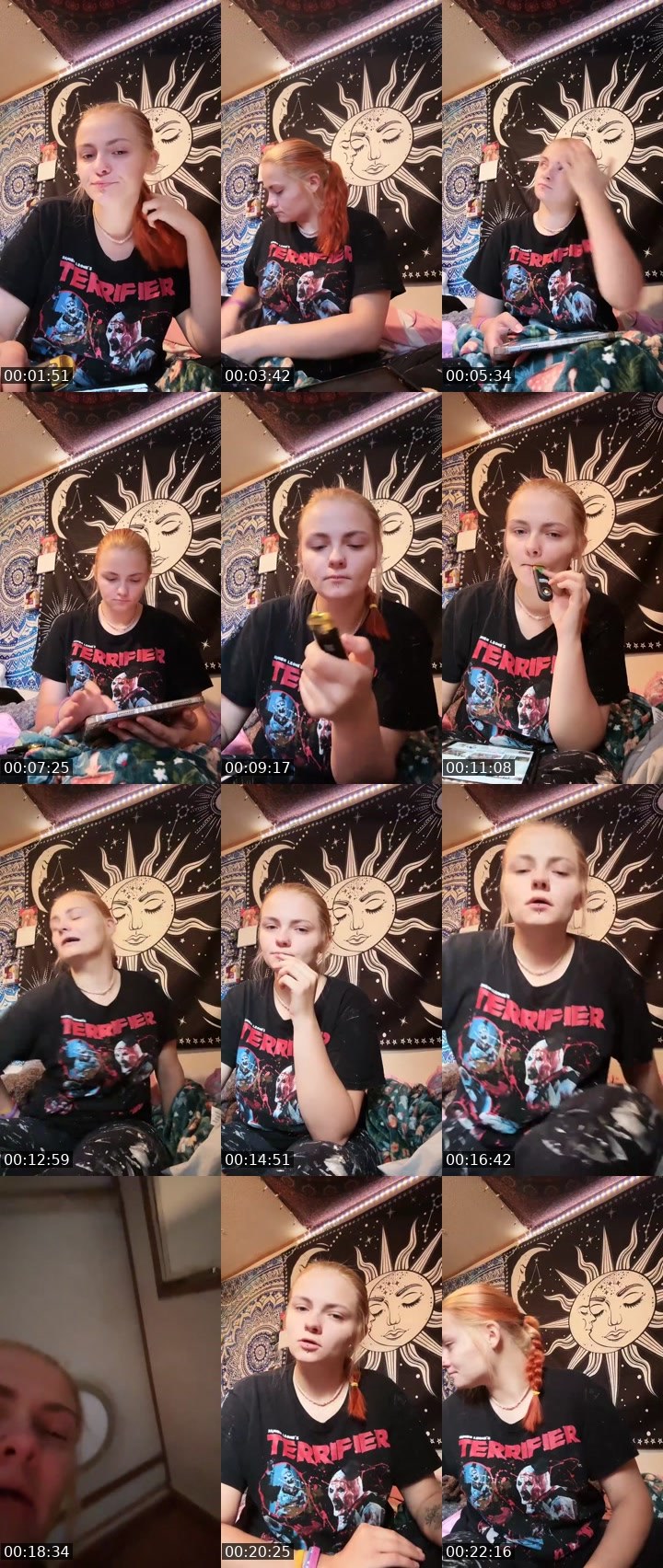 Contact-sheet preview of $erenitybaby's Liveme recording