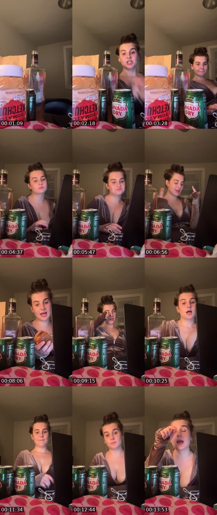 Contact-sheet preview of ThaFarmersDaughter🍃's Liveme recording