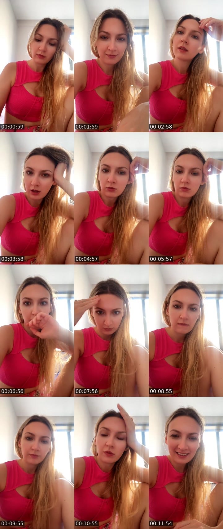 Contact-sheet preview of ♥️EvA🇷🇺's Liveme recording