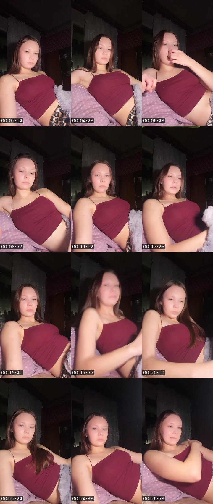 Contact-sheet preview of 🪐 𝐍𝐢𝐤𝐮𝐬𝐲𝐚 🐾's Liveme recording