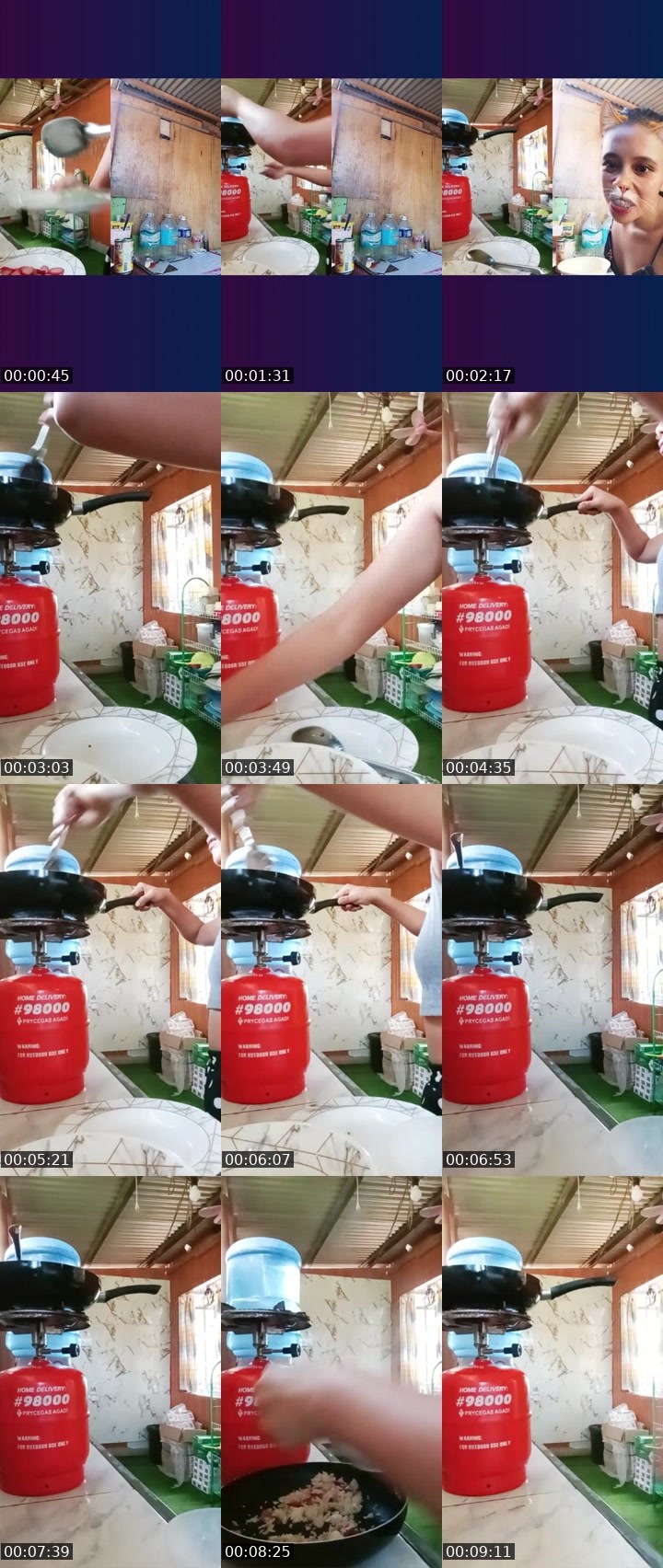 Contact-sheet preview of 👼🏼MAREKO's Liveme recording