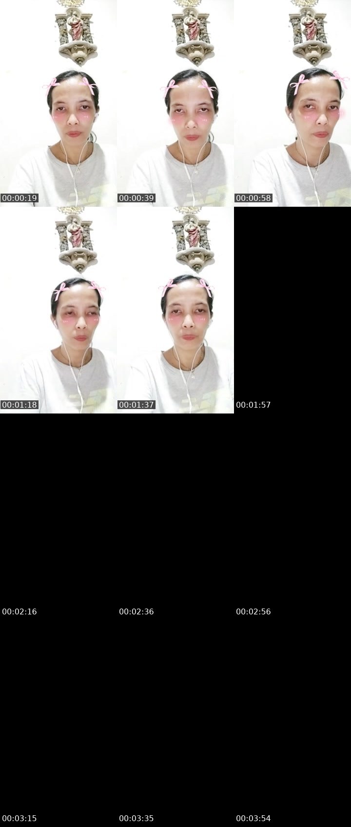 Contact-sheet preview of MESHERET🍓's Liveme recording