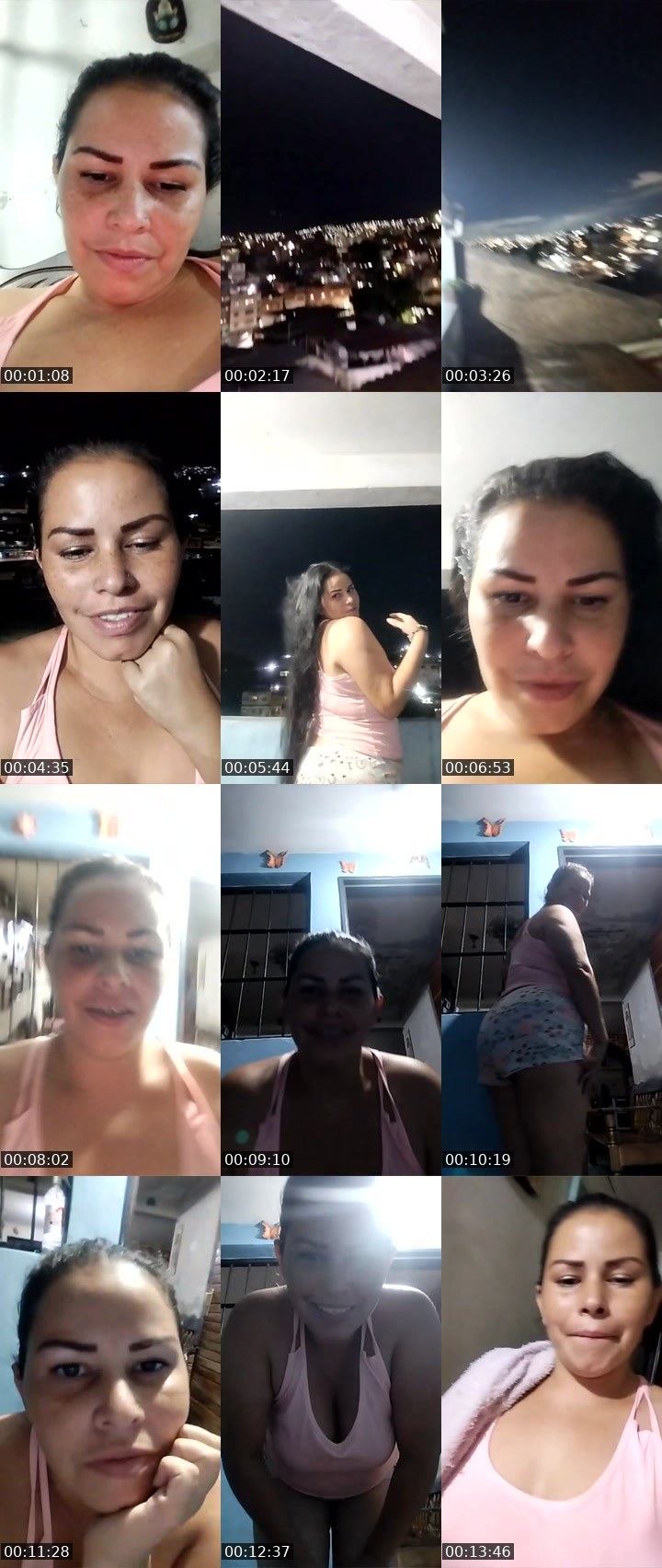 Contact-sheet preview of lisett👑's Liveme recording