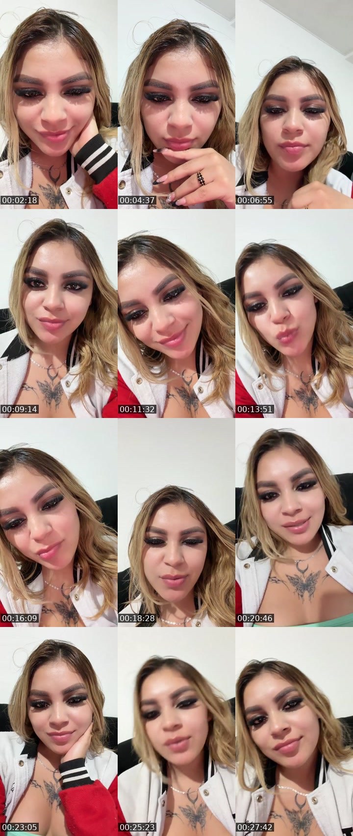 Contact-sheet preview of Camilaa☁️'s Liveme recording
