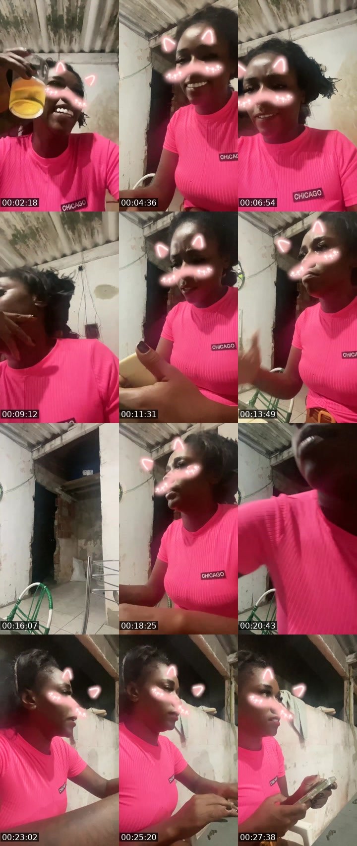 Contact-sheet preview of Chocollate's Liveme recording