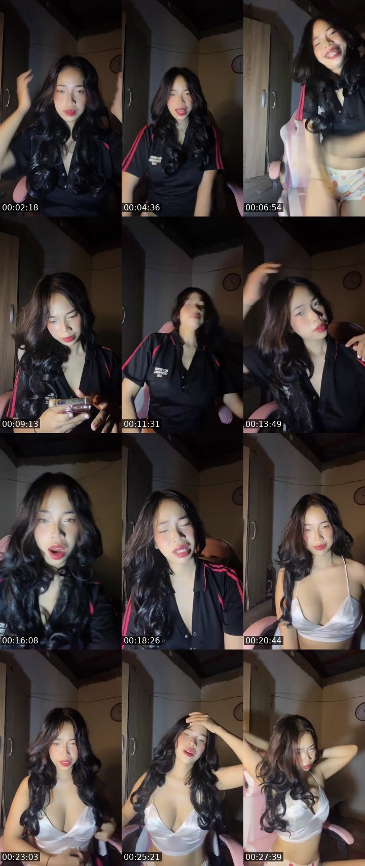 Contact-sheet preview of Delancy🦊❤️'s Liveme recording