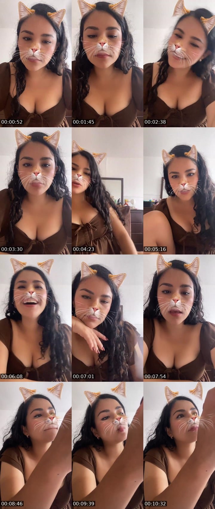 Contact-sheet preview of 🌐20K.Paola🧸👻♥️'s Liveme recording