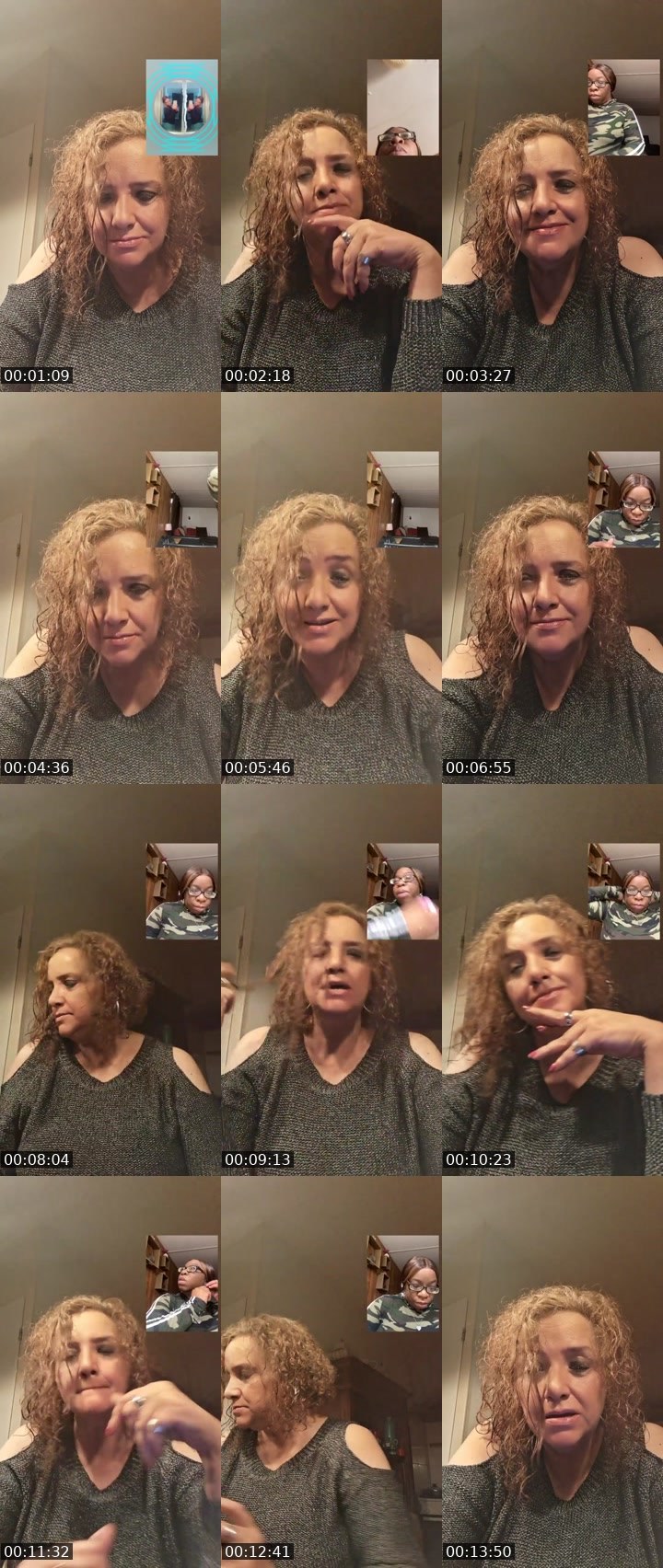 Contact-sheet preview of Margarita🍹❤️'s Liveme recording