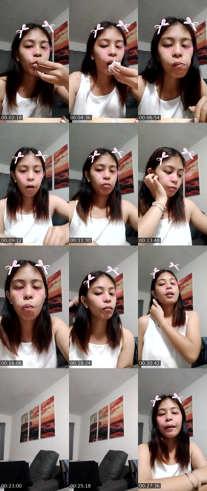 Contact-sheet preview of Darla Anisha's Liveme recording