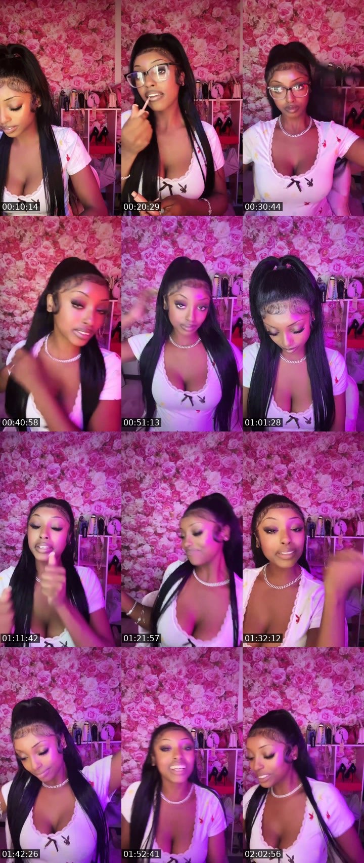 Contact-sheet preview of ℳ𝓈.ℰ𝓉𝒽ℯ𝓇ℯ𝒶𝓁🍨's Liveme recording