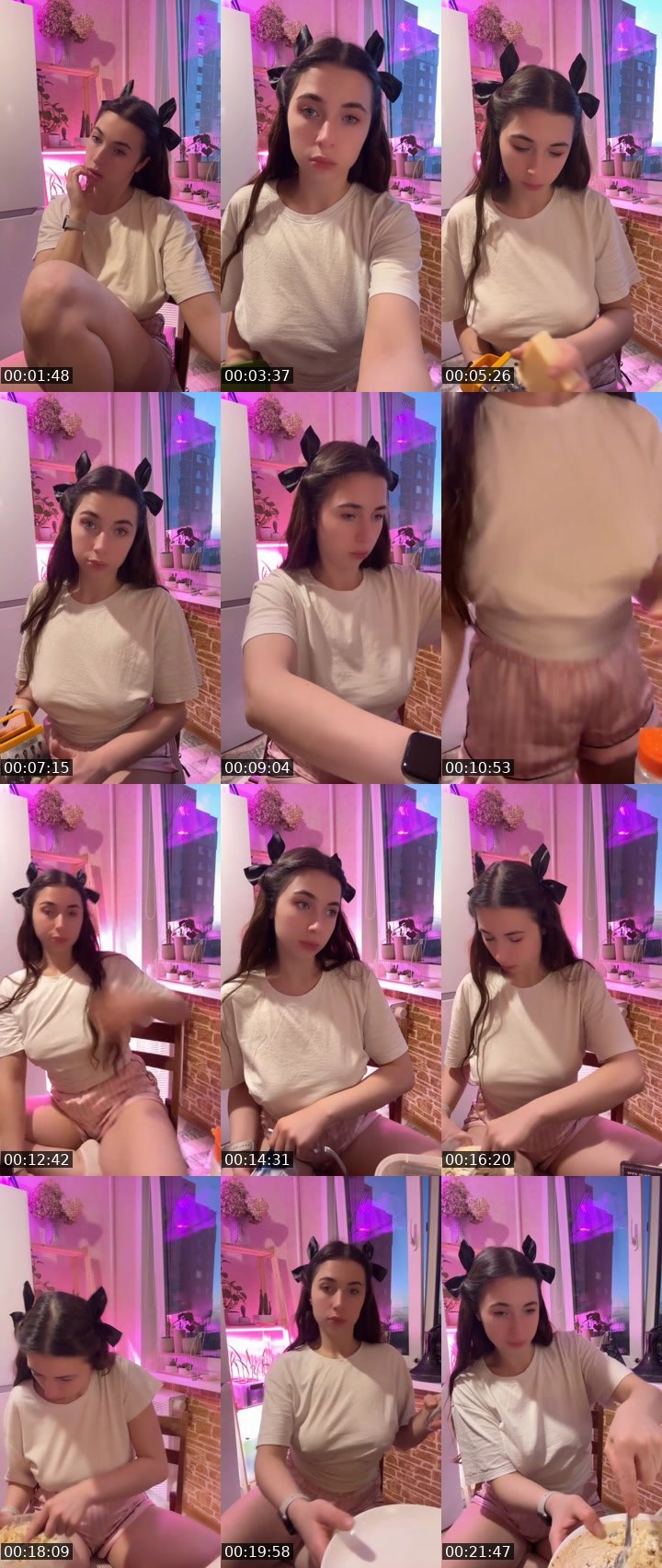 Contact-sheet preview of 👑SillyGoose 🪿's Liveme recording
