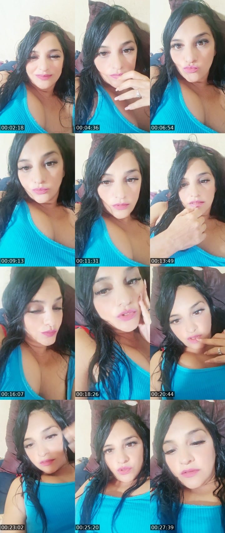 Contact-sheet preview of NiNa😊's Liveme recording