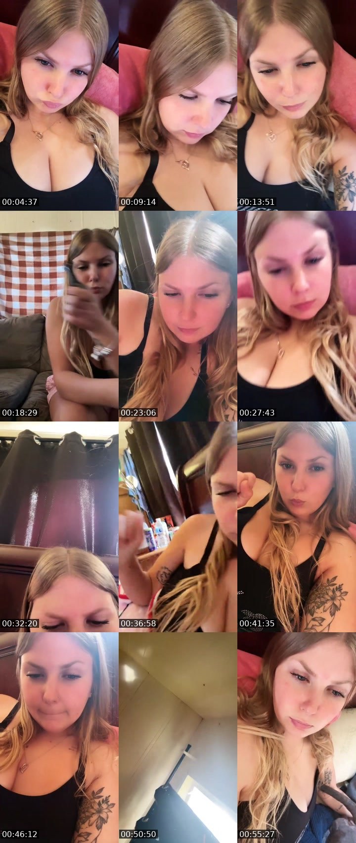 Contact-sheet preview of 🍯LyssPlease💛's Liveme recording