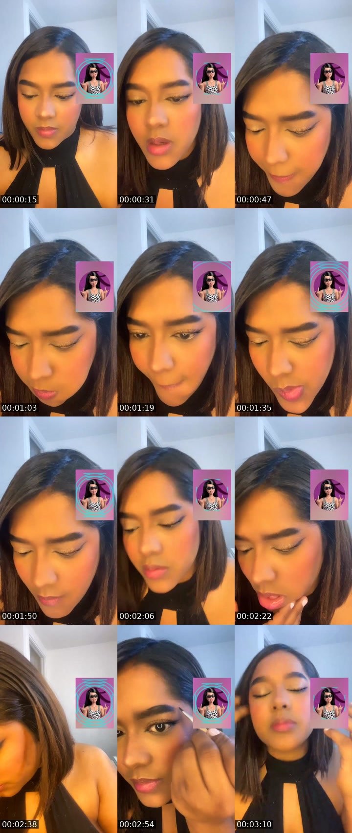 Contact-sheet preview of 🦊💞𝓐𝓵𝓮𝔁𝓪💞🏹's Liveme recording