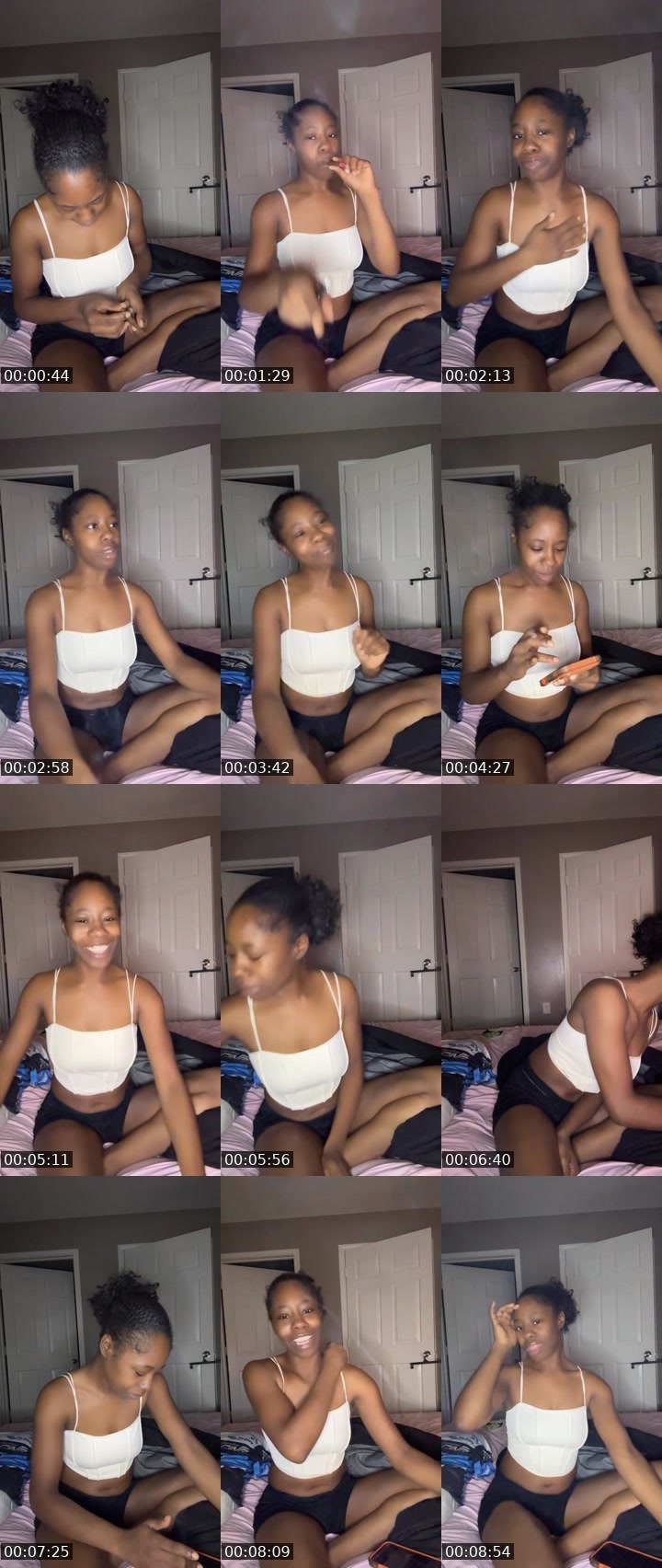 Contact-sheet preview of KiiTeeKatt🐱's Liveme recording