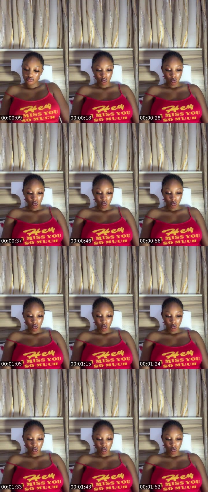 Contact-sheet preview of 💸LIONESS @KING💪💪's Liveme recording