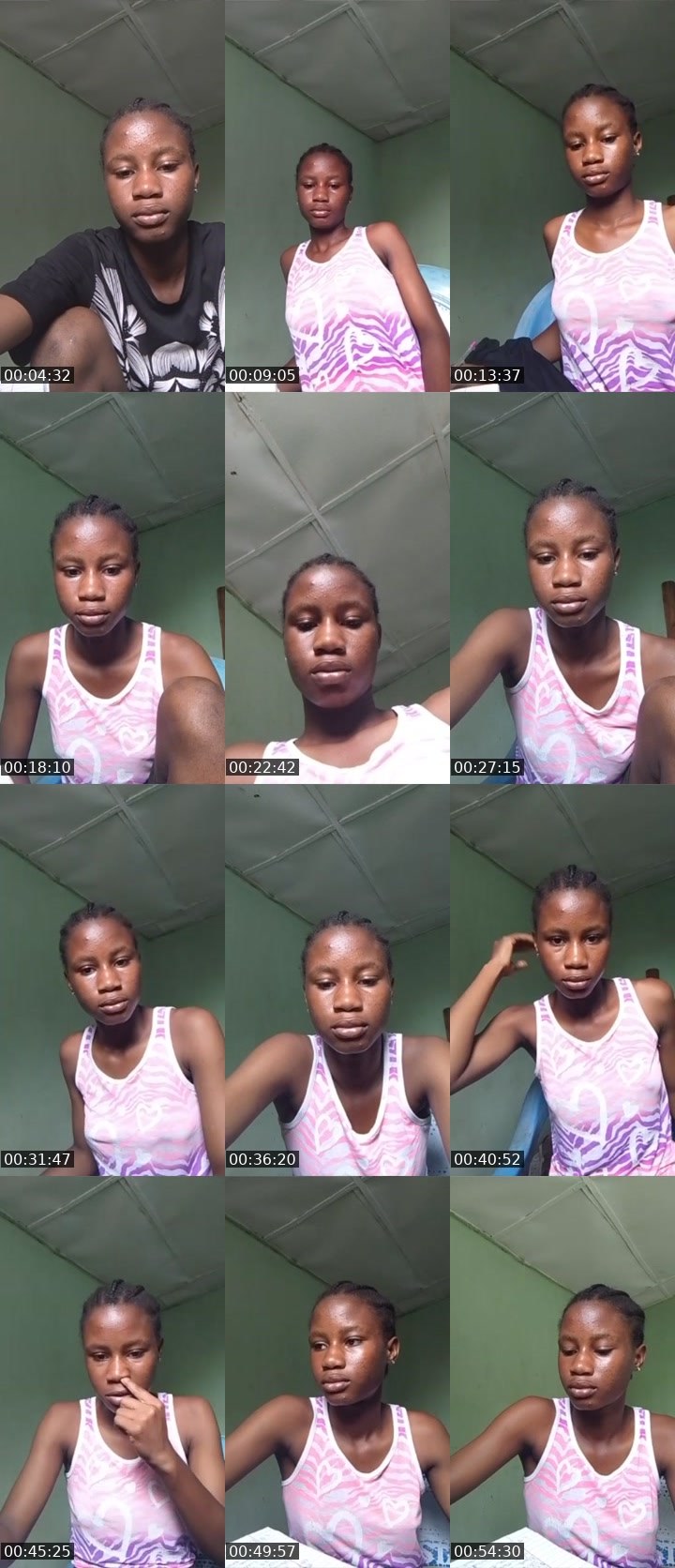 Contact-sheet preview of Marvellous Obisesan's Liveme recording
