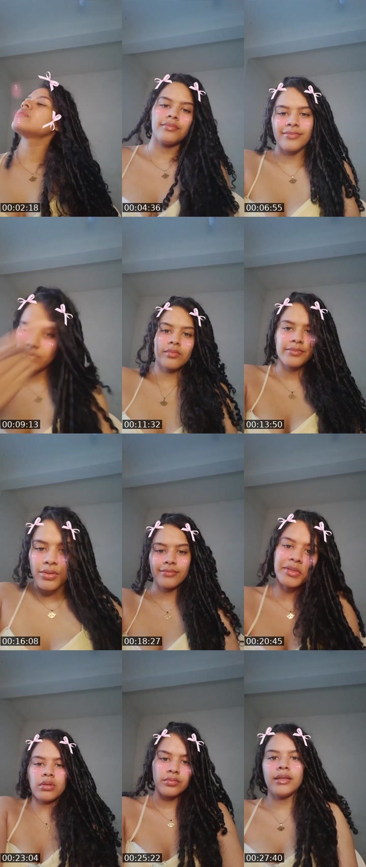 Contact-sheet preview of 💠Annys👁's Liveme recording