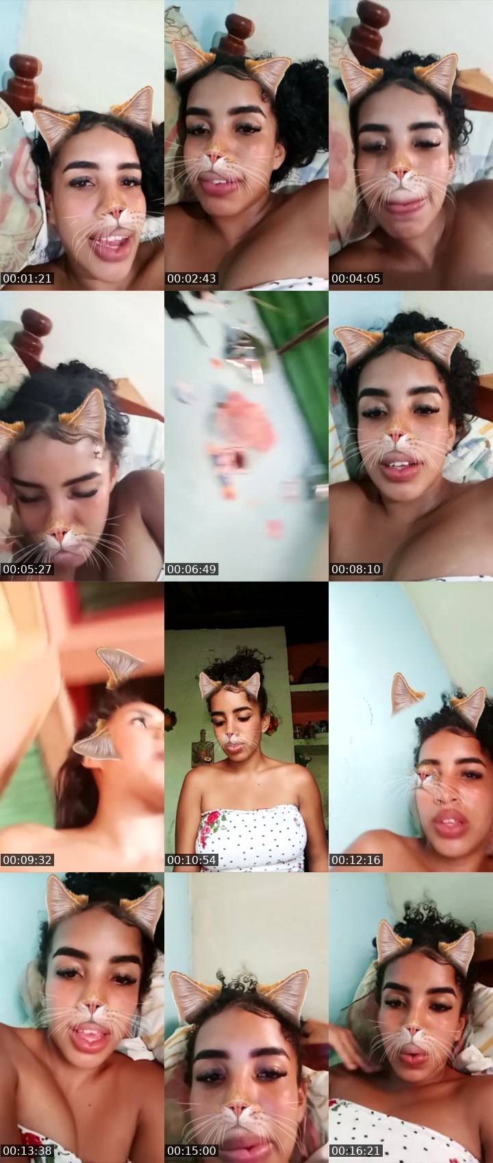 Contact-sheet preview of A𝖓𝖌𝖊𝖑☁'s Liveme recording