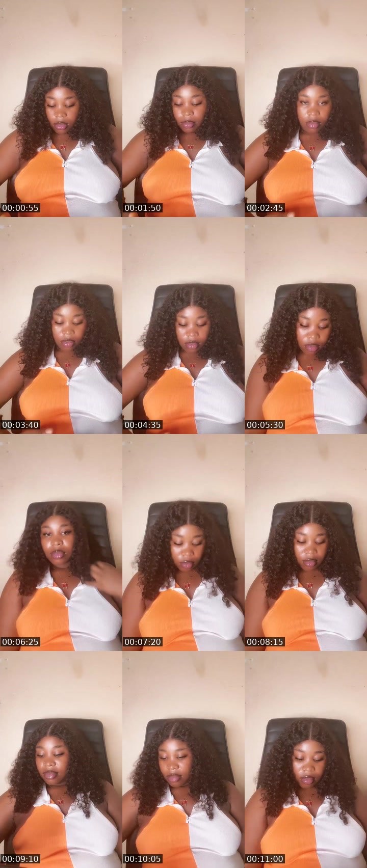 Contact-sheet preview of 5k🏦Baby sandra🍫🦋's Liveme recording