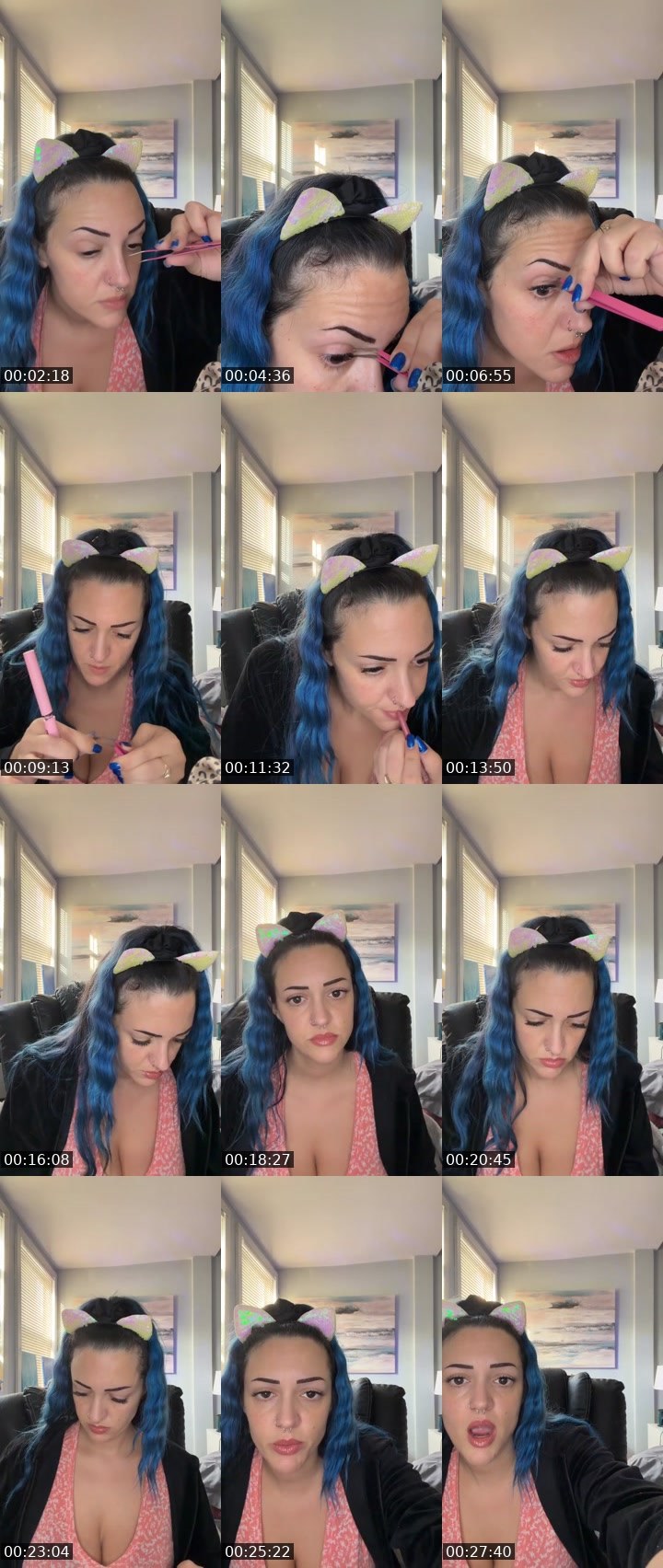 Contact-sheet preview of 😈 KRIS 😈's Liveme recording