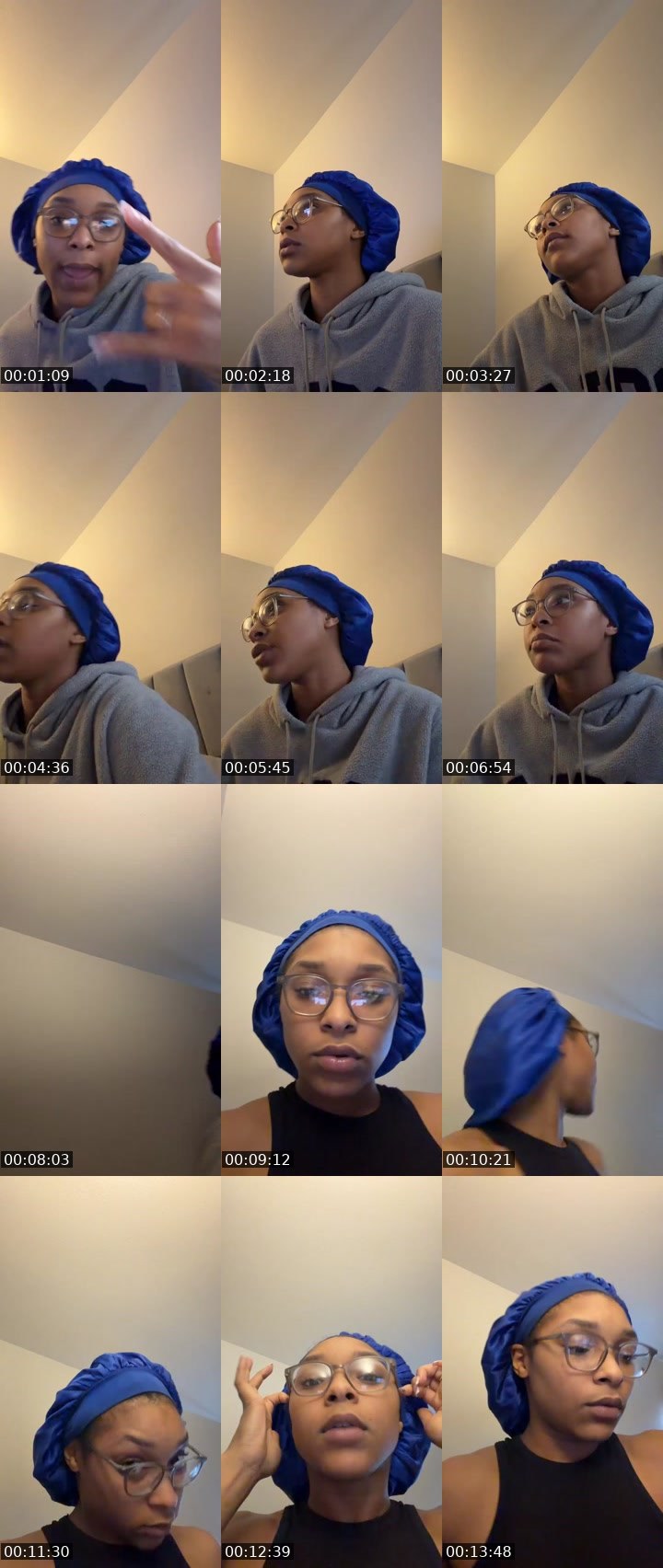 Contact-sheet preview of Cutie Pop's Liveme recording