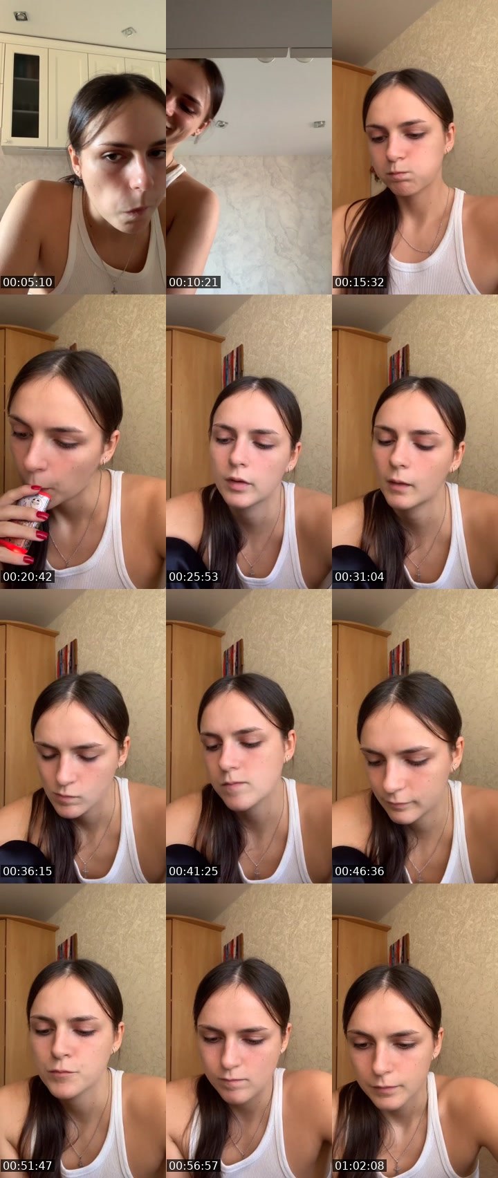 Contact-sheet preview of 👑lizochka🎀's Liveme recording