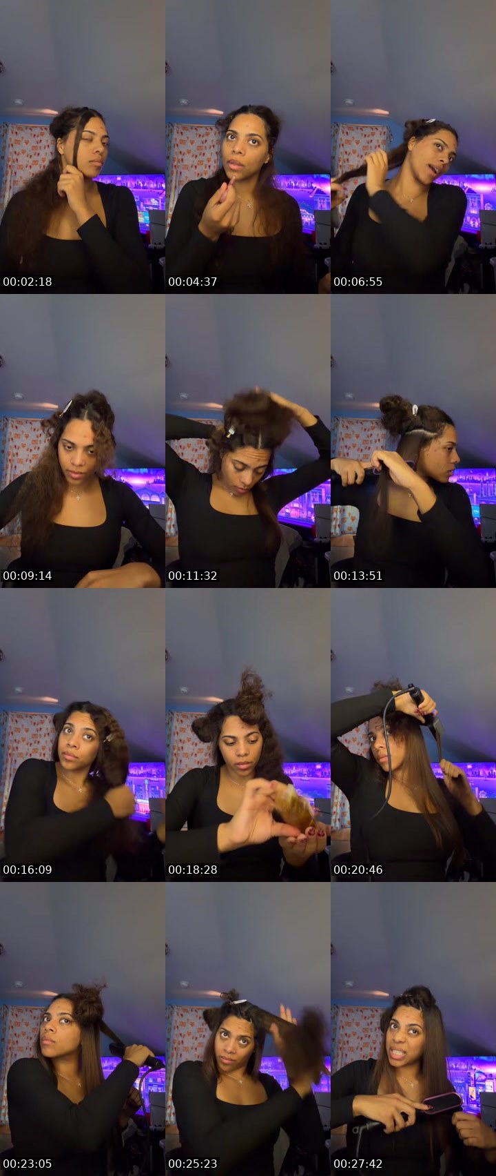 Cover for Chat wit me while i do my hair