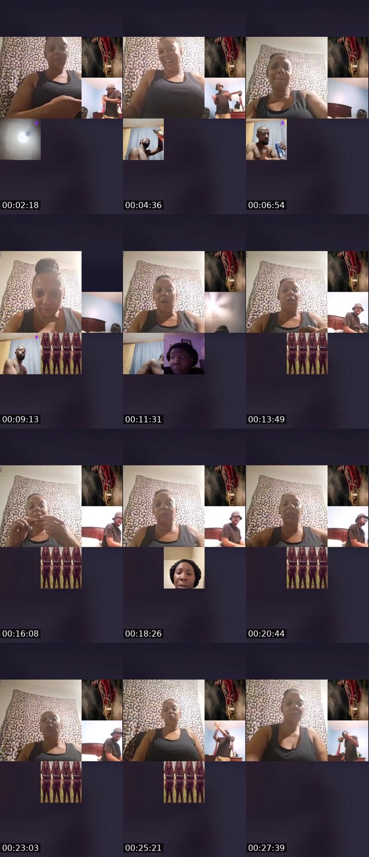 Contact-sheet preview of 🌺JAMaiçan-Lee's Liveme recording