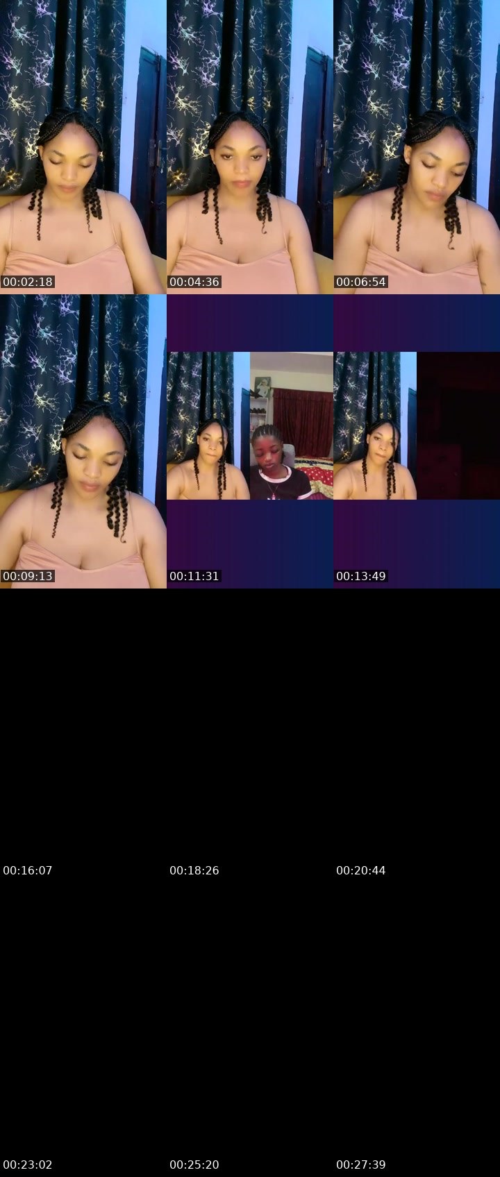 Contact-sheet preview of 🍭💈💸Presh🔶🦍's Liveme recording