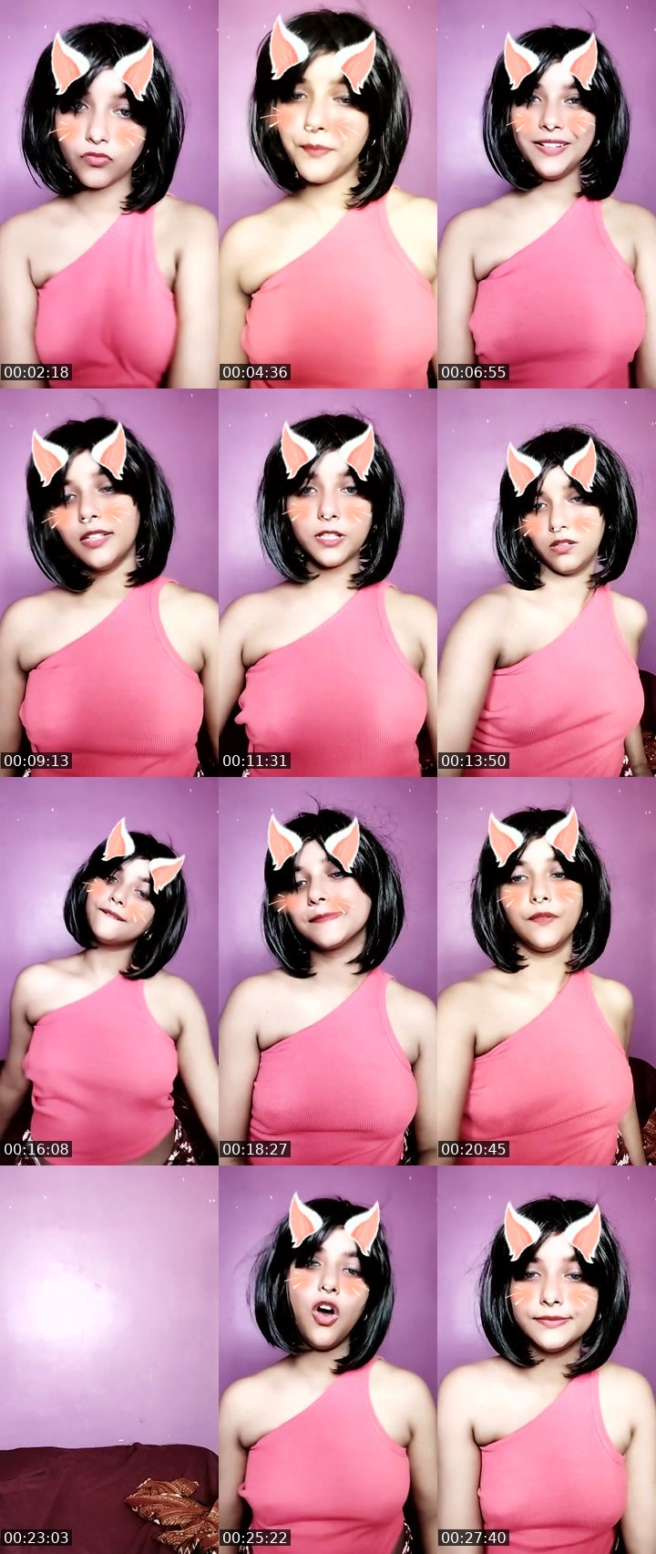 Contact-sheet preview of Naina543543's Liveme recording
