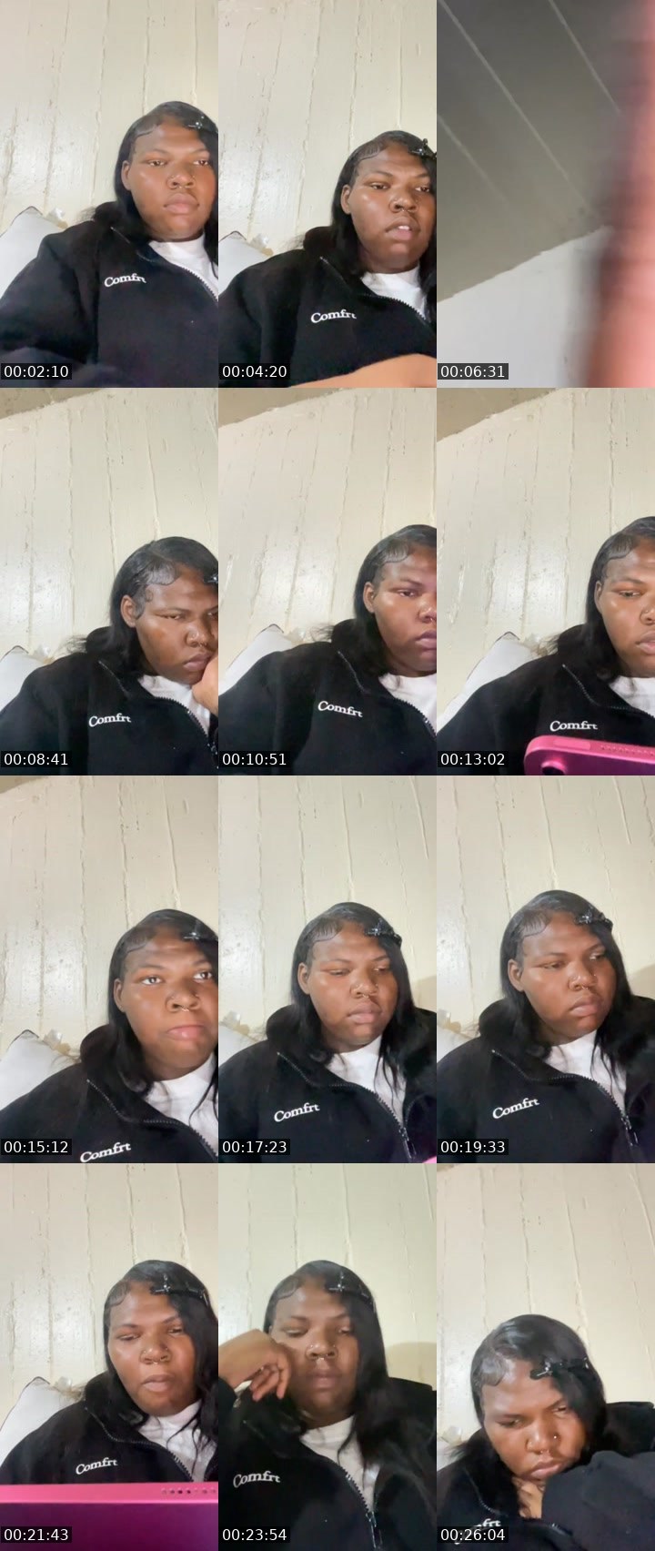 Contact-sheet preview of Noniesknab's Liveme recording