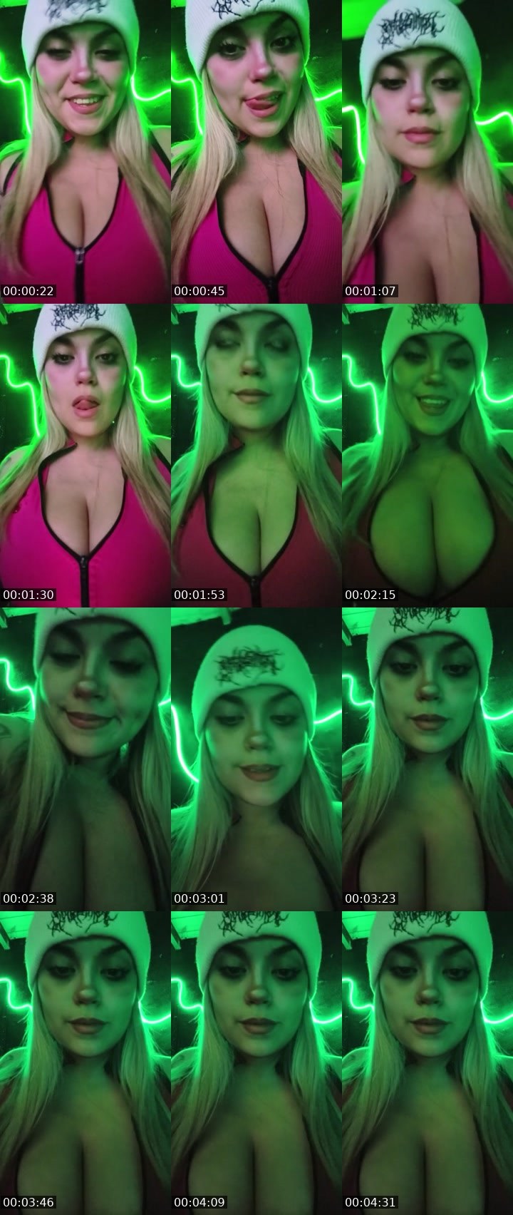 Contact-sheet preview of ꪑꪮꪮꪀ🫧⃝𖤐's Liveme recording
