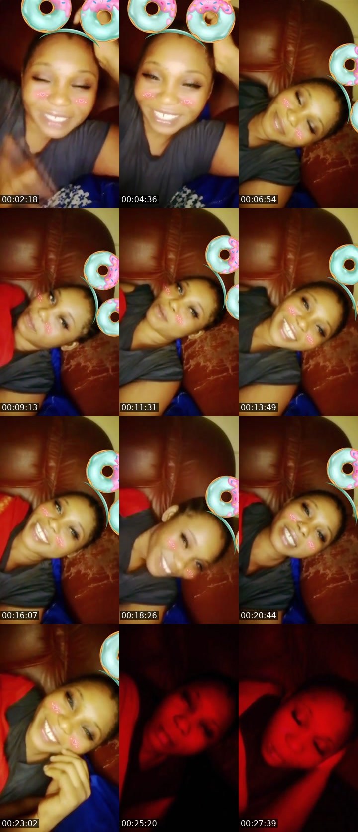 Contact-sheet preview of 🎭Agoddess🩷454T's Liveme recording