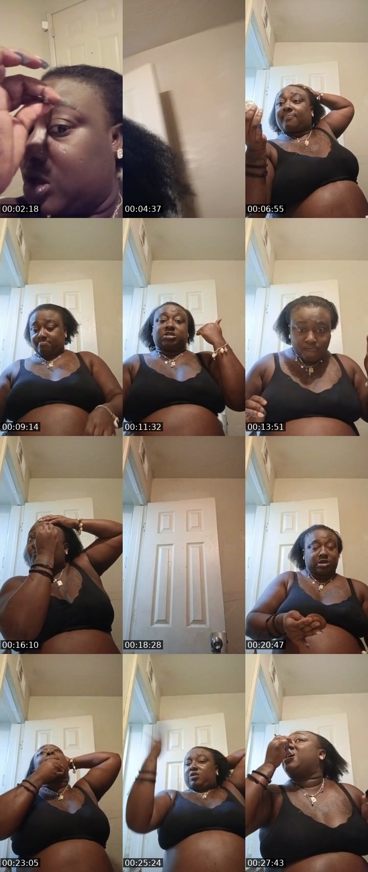 Contact-sheet preview of QVEEN- NETTIE.T's Liveme recording