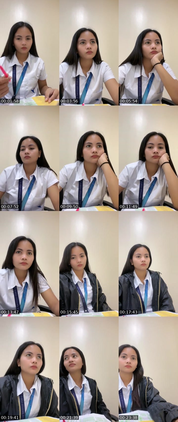 Contact-sheet preview of Chassy Sassy👏🏻's Liveme recording