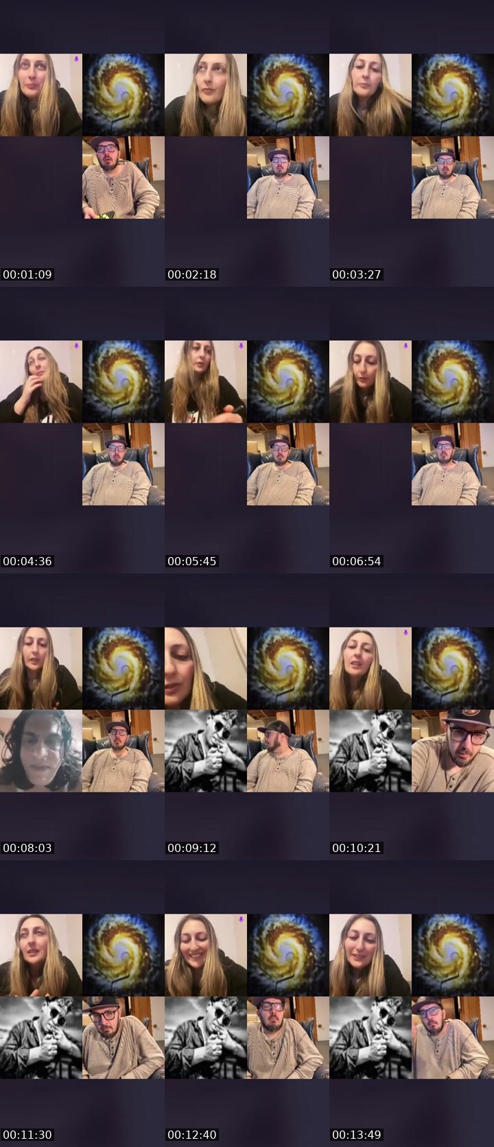 Contact-sheet preview of 🦋🦋 𝓝𝓲𝓷𝓪 🦋🦋's Liveme recording